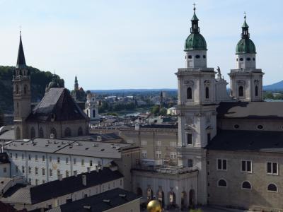 View from castle of Salzburg